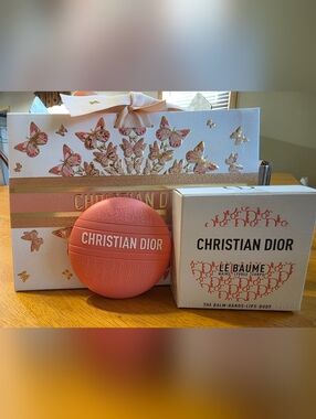 Dior Le Baume Compact Balm — Coral Pink